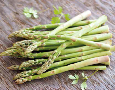grüner Spargel