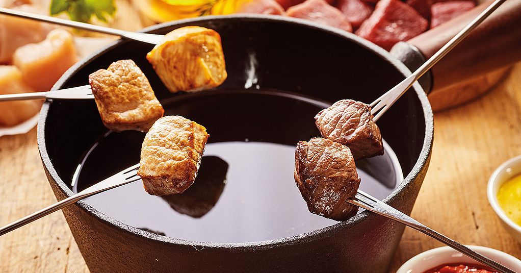 Rund um den FondueTopf