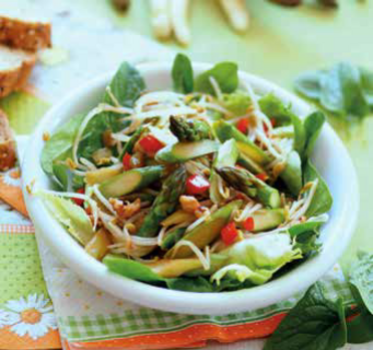 Spargel Wok