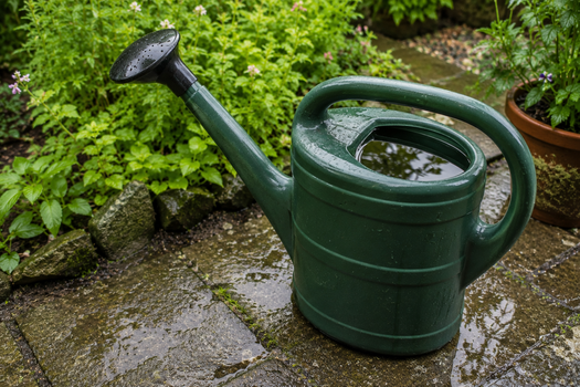 Gießkanne mit Wasser